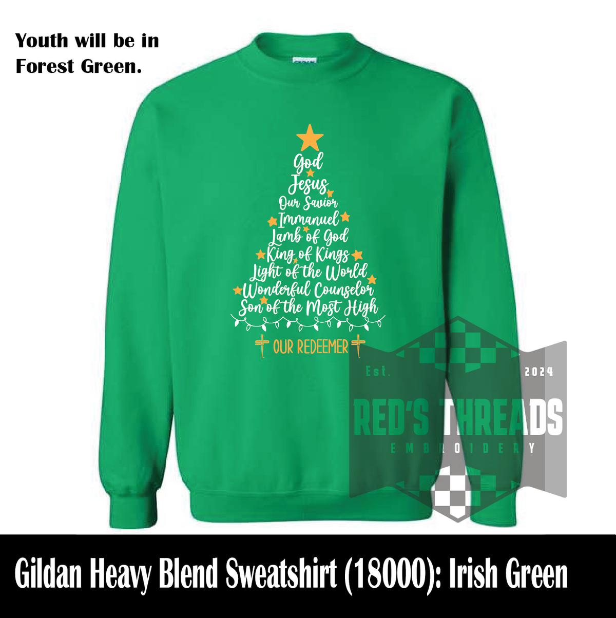 Saint Paul Christmas Tree Sweatshirt
