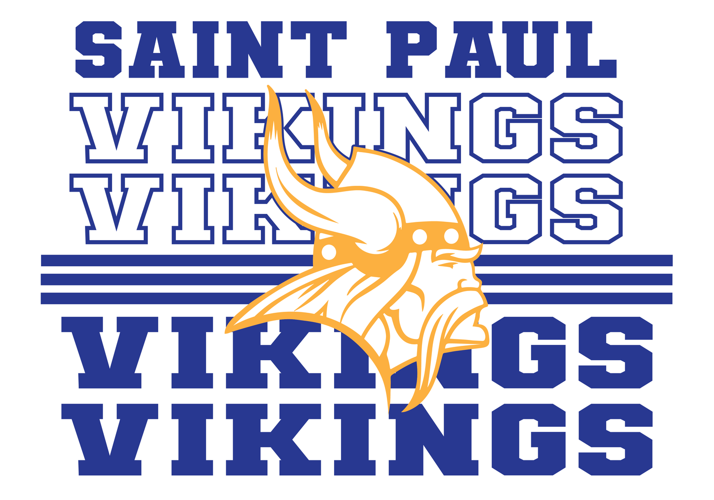 Saint Paul Vikings Stack Sweatshirt