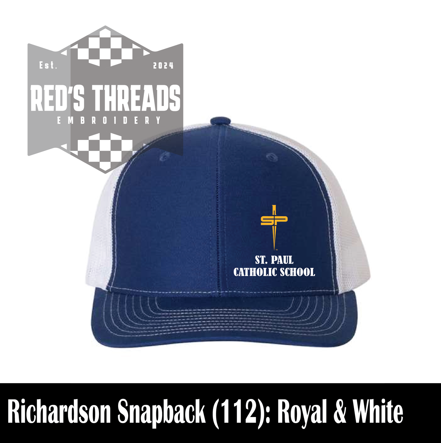 Saint Paul Embroidered Hat