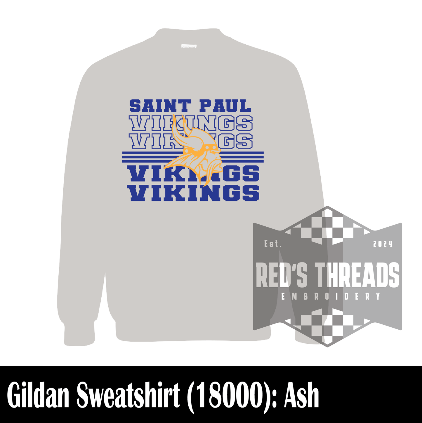 Saint Paul Vikings Stack Sweatshirt