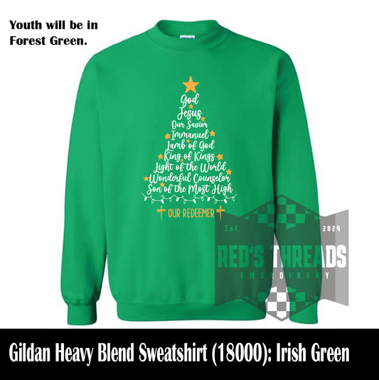 Saint Paul Christmas Tree Sweatshirt