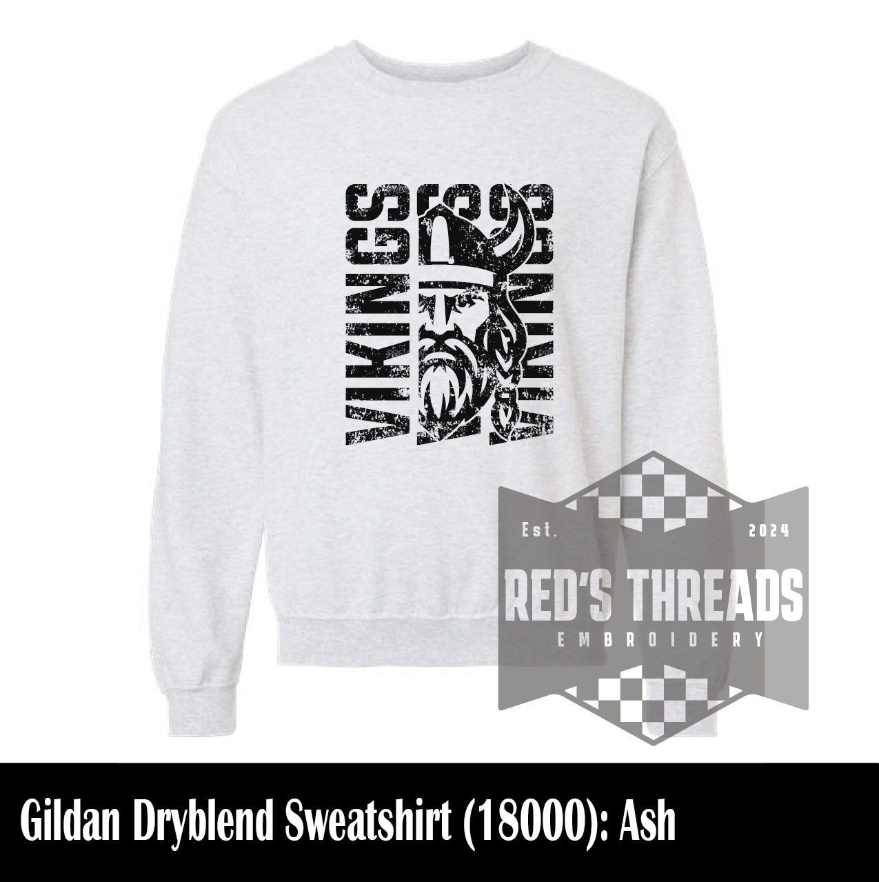 Saint Paul Distressed Vikings Sweatshirt