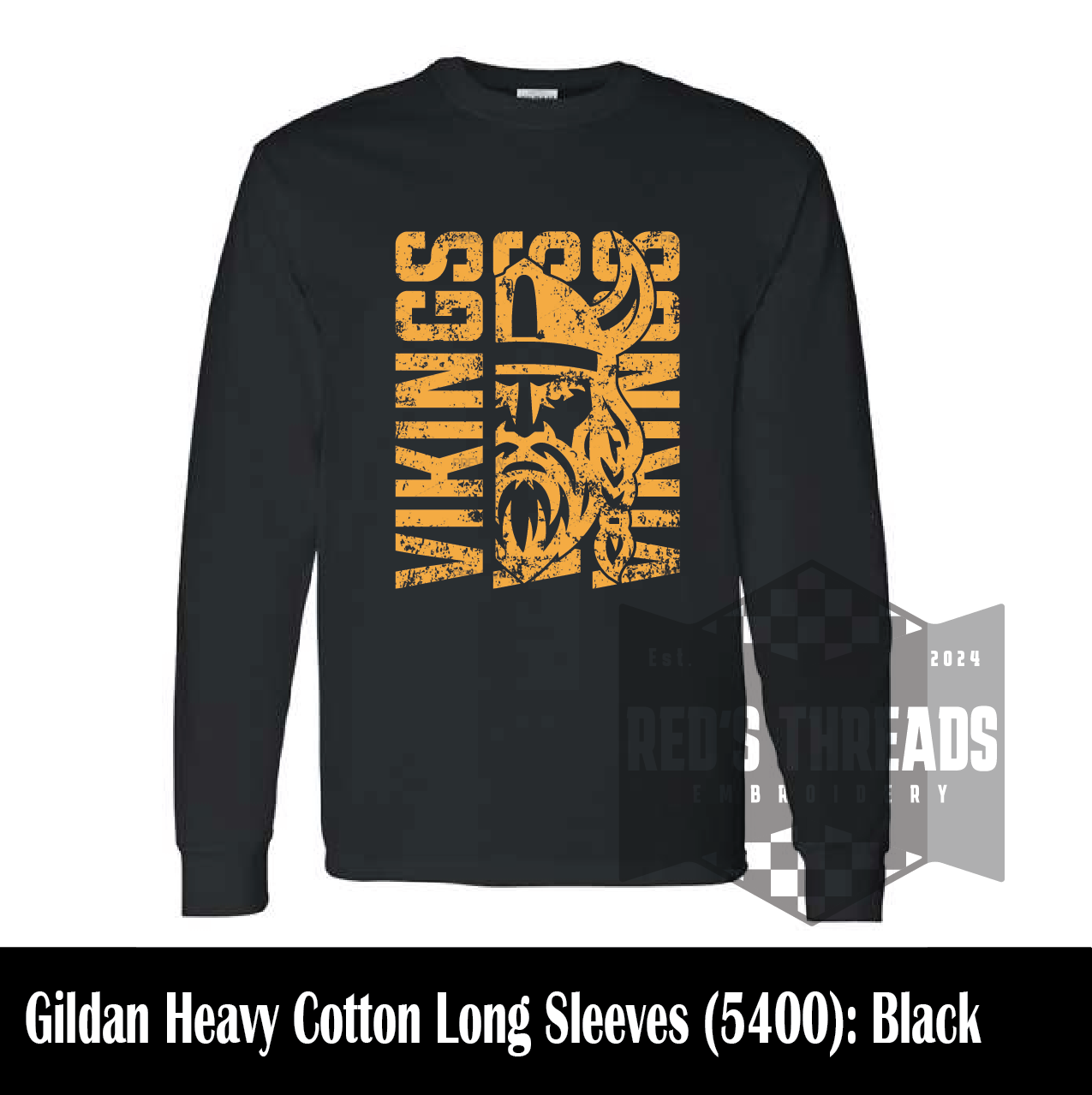 Saint Paul Distressed Vikings Long Sleeves