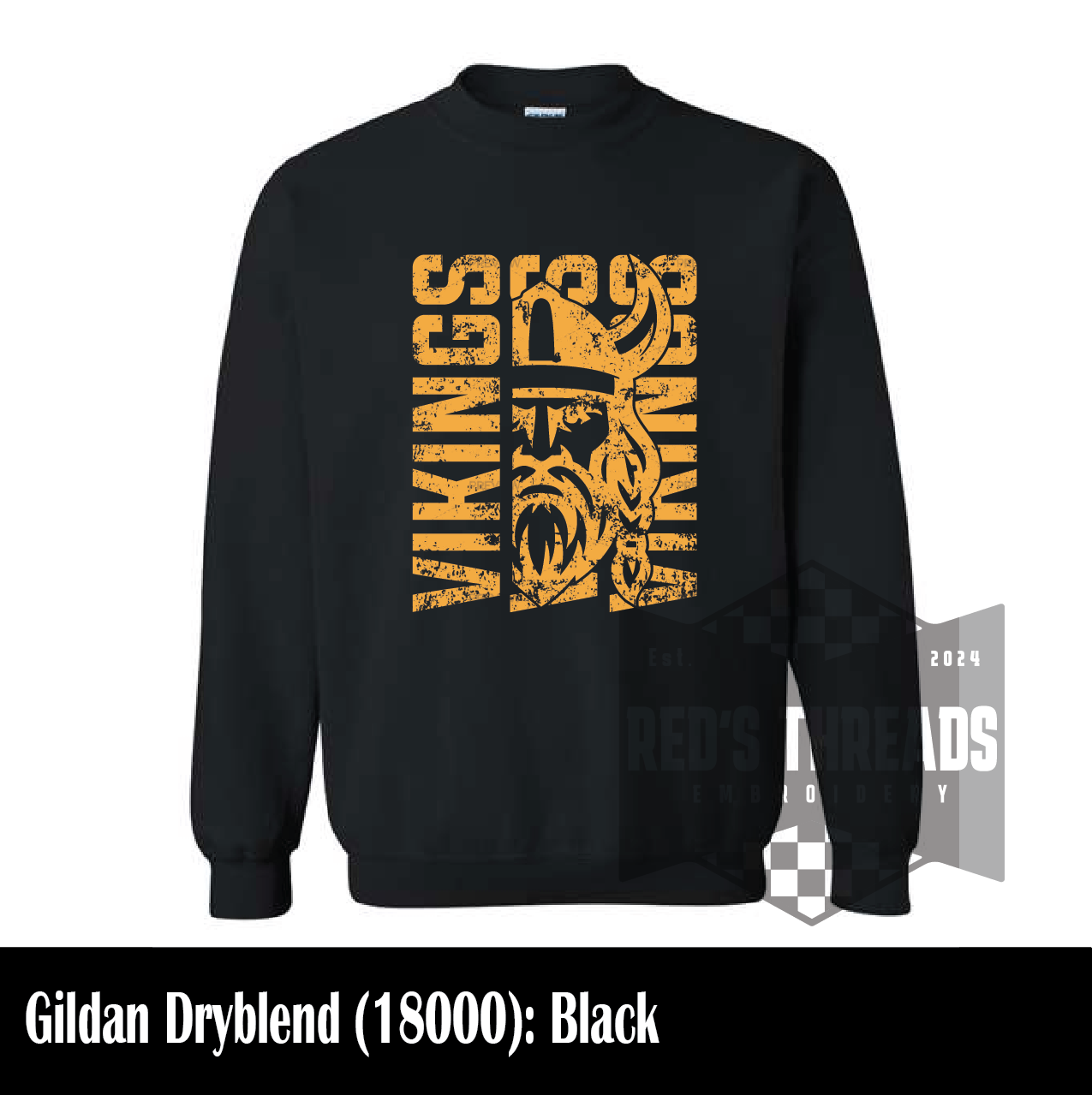 Saint Paul Distressed Vikings Sweatshirt