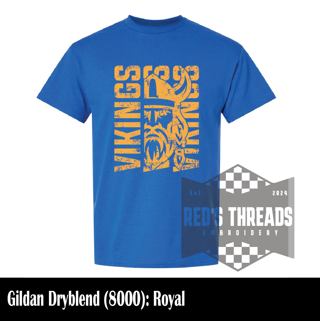 Saint Paul Distressed Vikings Tee