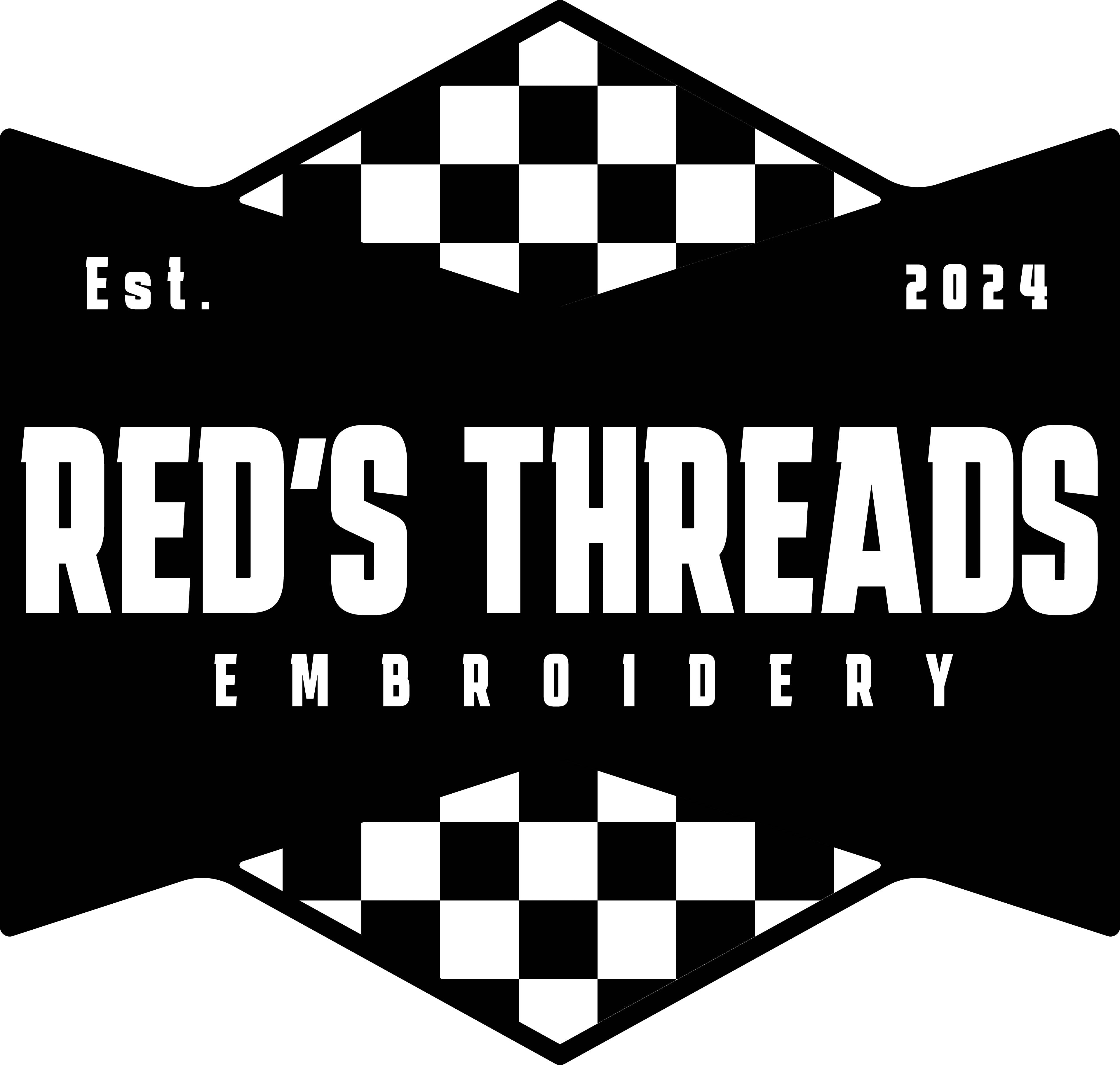 Red Thread Branding Welcome to Red's Threads!