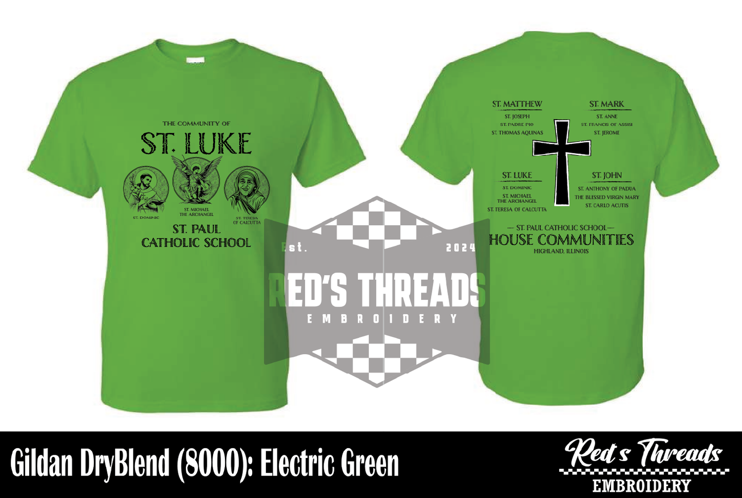 Saint Paul House Shirts - St. Luke