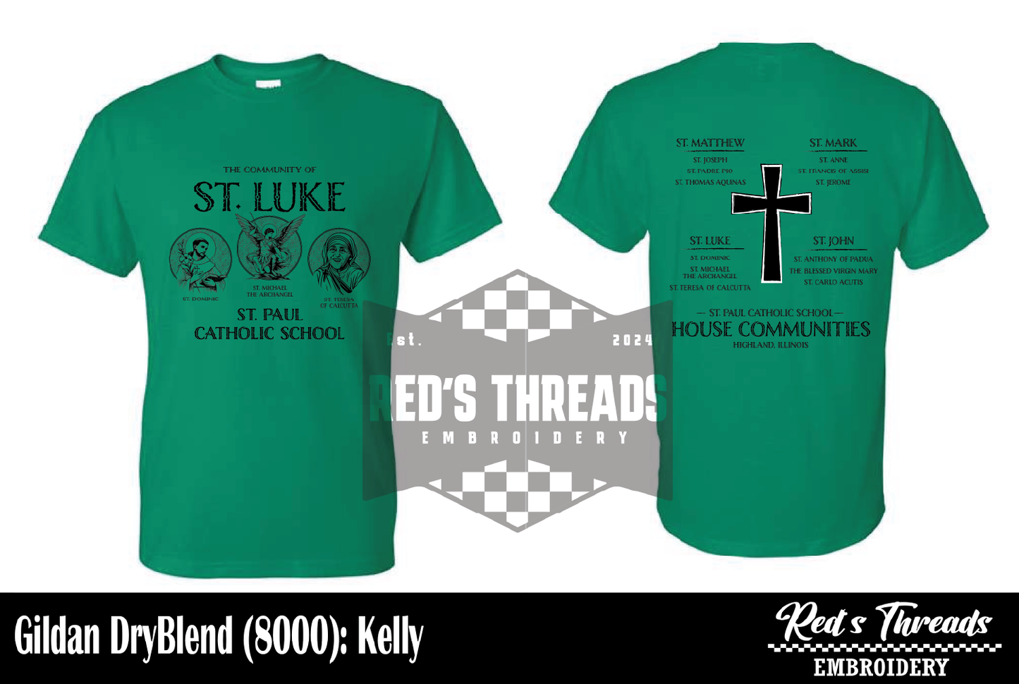 Saint Paul House Shirts - St. Luke