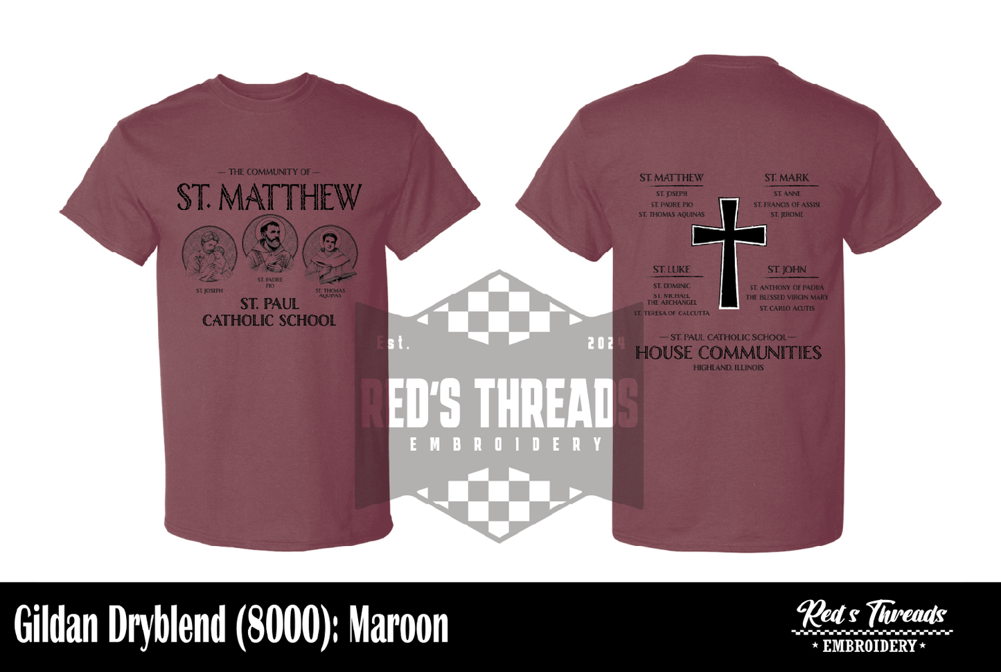 Saint Paul House Shirts - St. Matthew