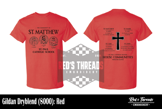 Saint Paul House Shirts - St. Matthew