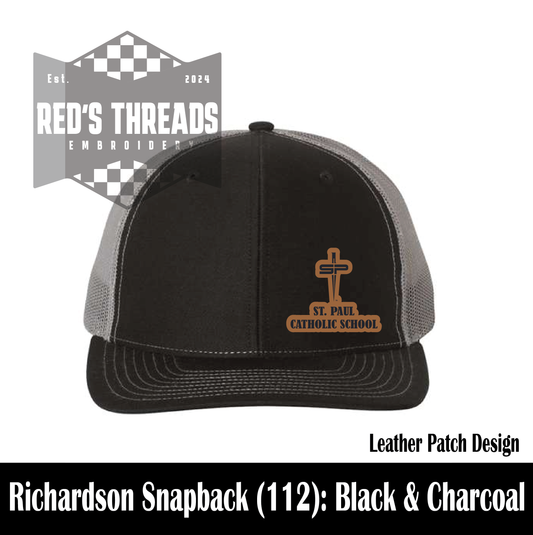 Saint Paul Leather Patch Hat