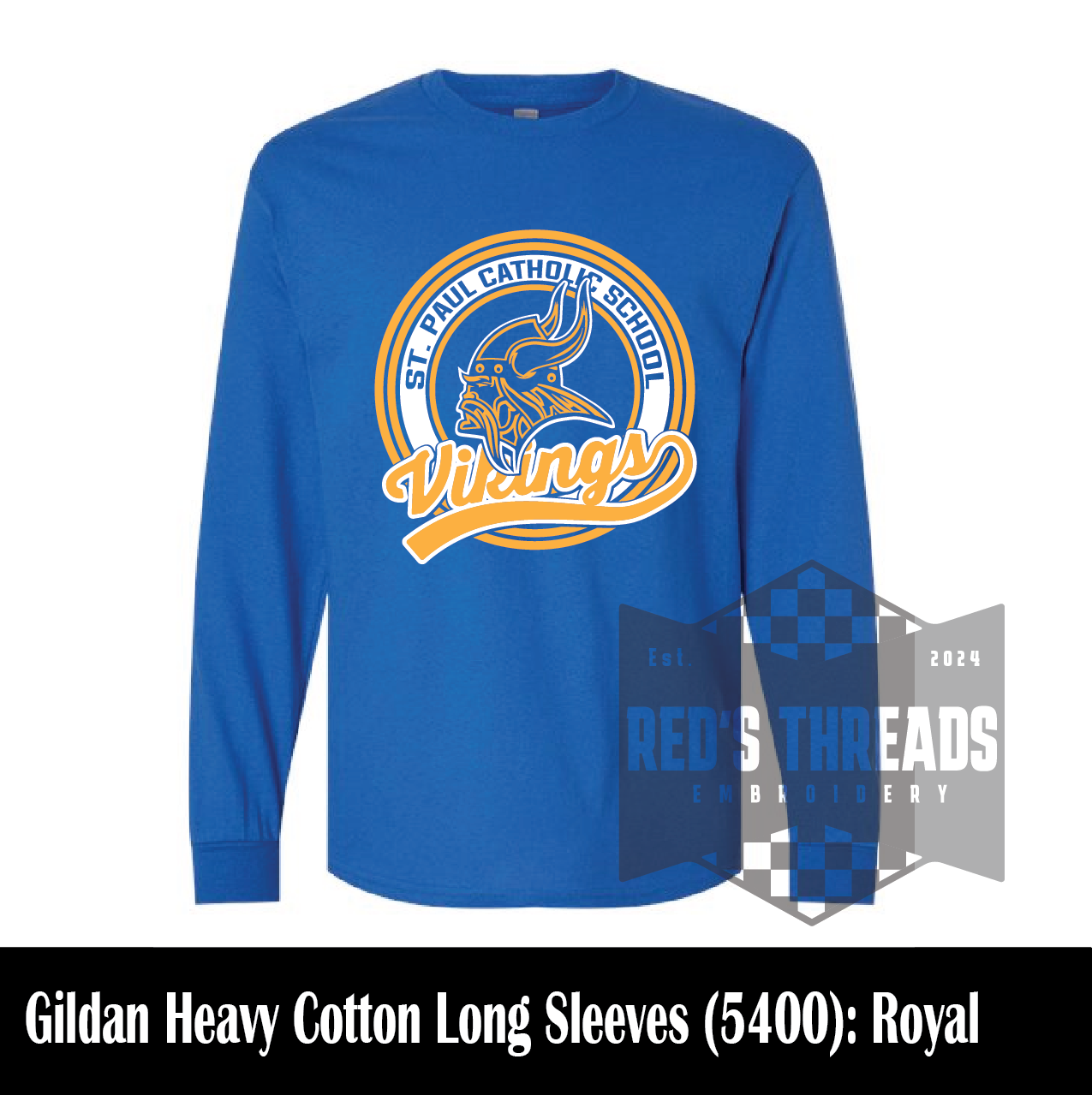 Saint Paul Vikings Circle Logo Long Sleeves