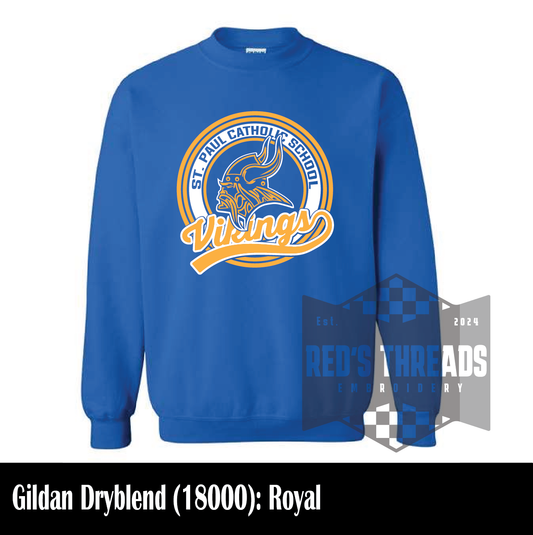 Saint Paul Vikings Circle Logo Sweatshirt